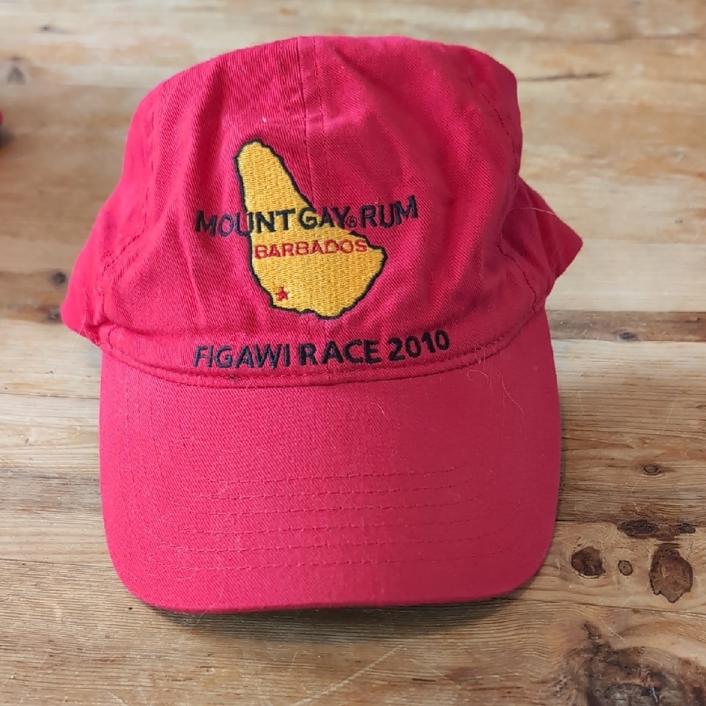 2010 Figawi Red Mount Gay Rum Barbados Cap